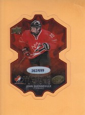 2016-17 UPPER DECK ICE JOHN QUENNEVILLE SP 699 WORLD JUNIORS #WJ-JQ NM-MT