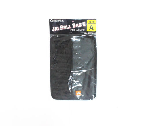 Gee Crack Jig Roll Bag Type A 12 Pockets Max Length 20 cm Black (4536) - Picture 1 of 5