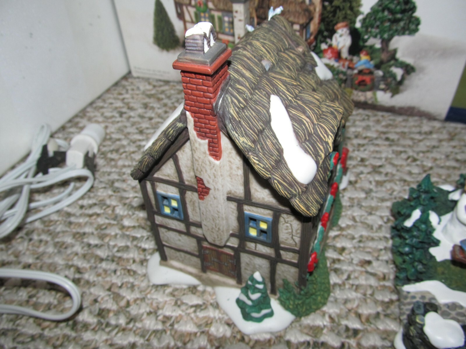Department 56 Dickens Village Series Christmas At Codington Cottage 2002 eBay