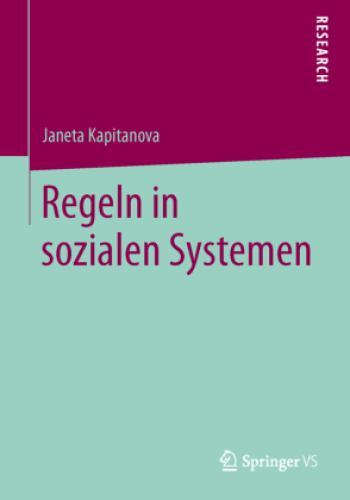 Thumbnail - Regeln In Sozialen Systemen 2263
