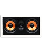 Micca M-cs Dual 5.25 Inch 2-way Mtm In-wall Speaker With Pivoting 1" Silk Dome