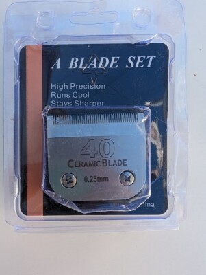 Groomer Blade  40 Ceramic Blade 0.25mm | Fits AG AGC BG FHC...