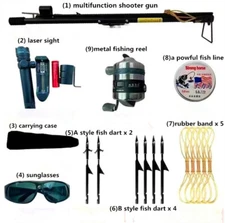 Multifunction Fish Gun Fish Arrows Darts for Hunting Slingshot/ Spearfishing