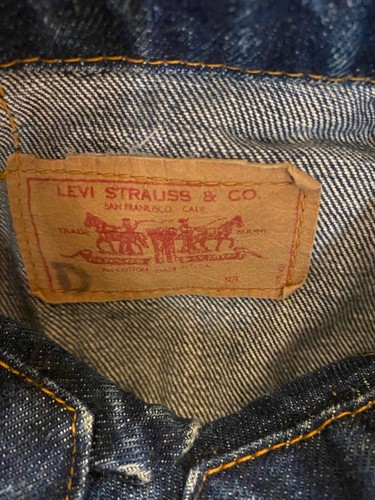 Vintage Levi’s Big E Jean Jacket Type 3 60’s 70’s Great Condition Size M - Picture 10 of 10