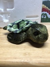 Aurora Plush Green Sea Turtle Stuffed Tortoise Animal 7" Soft toy NEW w/ Tags