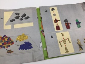 LEGO&reg; Star Wars 8036 Separatist Shuttle Instruction Manual Only! Damaged!