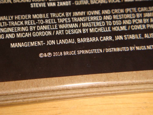 Springsteen LIVE 7/7/1978 THE ROXY Los Angeles 3CD DARKNESS ON THE EDGE OF TOWN - Picture 6 of 9