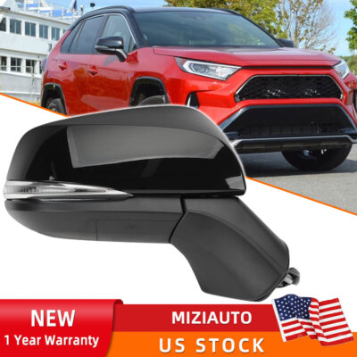 Passenger Side Mirror for Toyota for RAV4 2019-2024 Power Heated Turn Lamp BSM