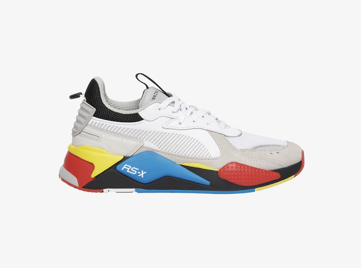 Puma RS-X Toys Reinvention White Grey Black Blue Yellow Red RSX 374371 02  Size