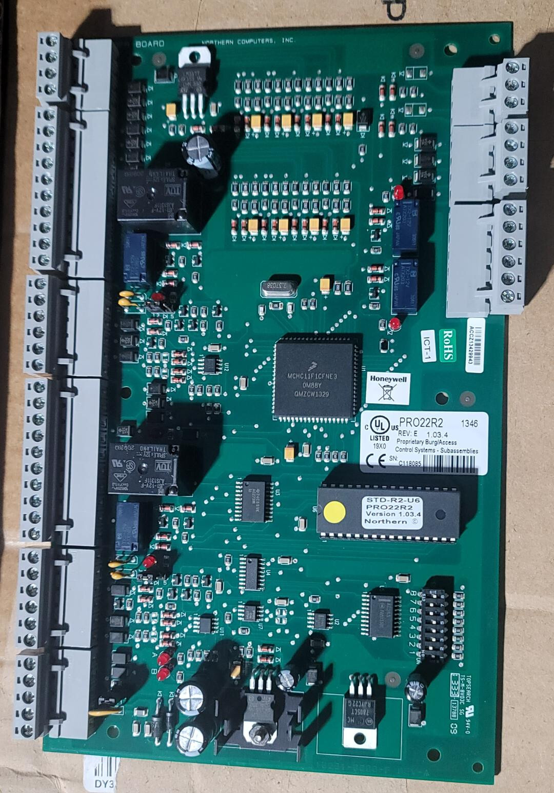 HONEYWELL PRO22R2 REV E. 1.03.4 DUAL READER MODULE