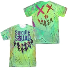 Suicide Squad Poster Unisex Adult Halloween Costume T Shirt, S-3XL