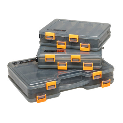Savage Gear LUREBOX zweiseitige Angelgeräte Zubehör Tackle Box UV Schutz