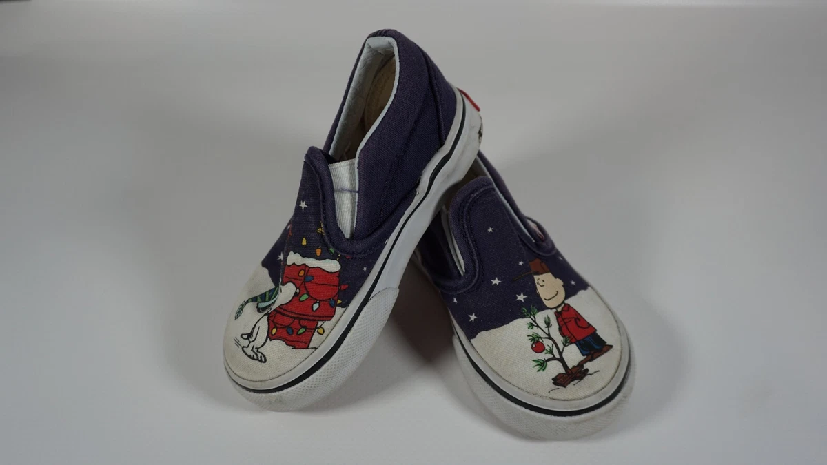 Vans charlie brown christmas shoes new arrivals