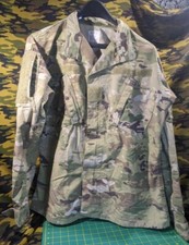 Preowned OCP Multicam 36 Long Female Uniform Army Coat M M Maternity 3306