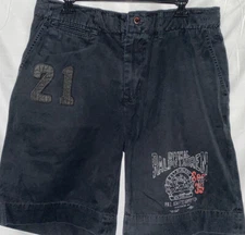 Mens Ralph Lauren Polo 1967 "P.R.L. Athletic Supply Co" Shorts "21 " Black 37" W