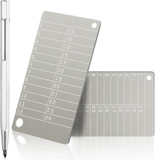 Crypto Wallets Set with Metal Plate Marker for Secure Seed Storage