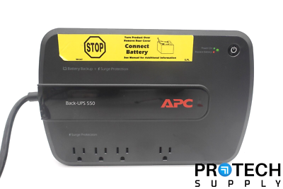 #ad APC BE550G LM BackUPS 550 8 Outlet Battery Back Up Battery Included amp; WARRANTY $70.00