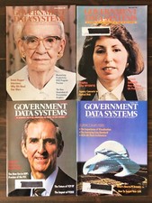 1987 Government Data Systems Magazine - Lot of 5