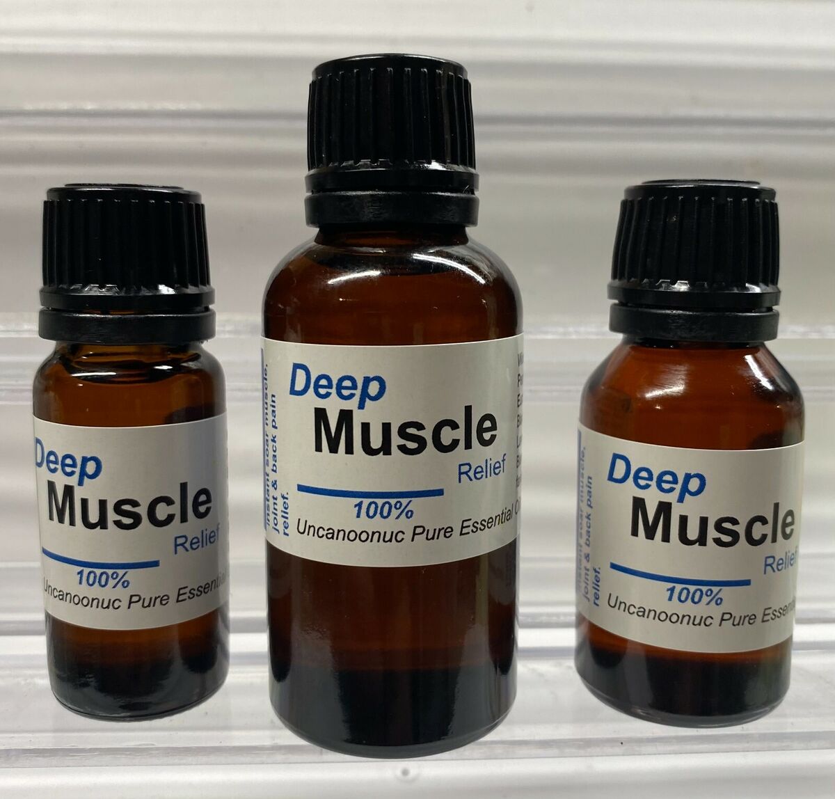 Deep Muscle Pain Relief 100% Pure Essential Oil Therapeutic Grade