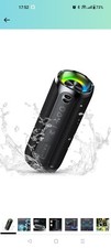 Portable Bluetooth Speakers, IPX7 Waterproof Speaker Bluetooth Wireless, 20W...