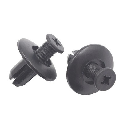 10x 8 mm Loch Auto Kunststoff Stoßstange Tür Schraube Push In Typ Spreizniet Clips