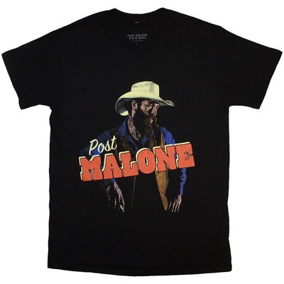 Post Malone Cowboy lizenziert T-Shirt Herren