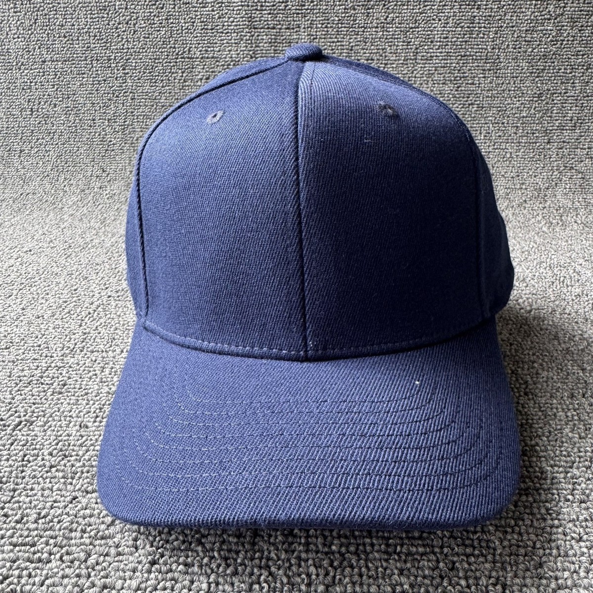 Mitchell & Ness Navy Strapback Cap Nostalgia Co.