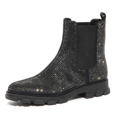H8590 stivaletto donna MICHAEL KORS RIDLEY woman textile boots - Photo 1/4