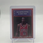 1984 Rare Michael Jordan USA Olympic Rookie Card Red Border