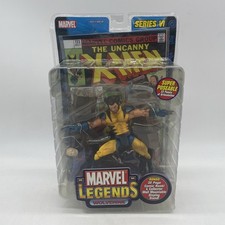 Marvel Legends Series VI Wolverine Unmasked Variant Toy Biz  PKG DMG