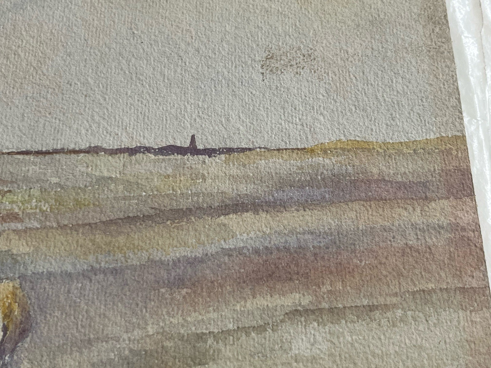 Jan F Pannebakker Dutch Artist Watercolor Moving A Flock Of Sheep 