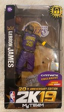 McFarlane NBA 2k19 Lebron James Series 1 NTWRK Exclusive Variant Collectible Toy
