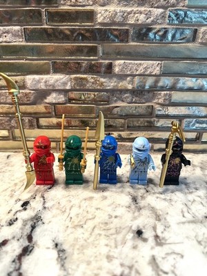 Lego Ninjago NRG Custom Minifigures Lot of 5!   