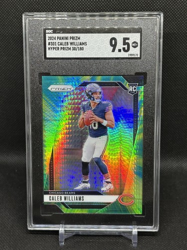 2024 Panini Prizm Caleb Williams [Hyper] #301 card