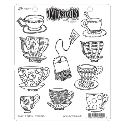 Dylusions Cling, Fancy A Cuppa
