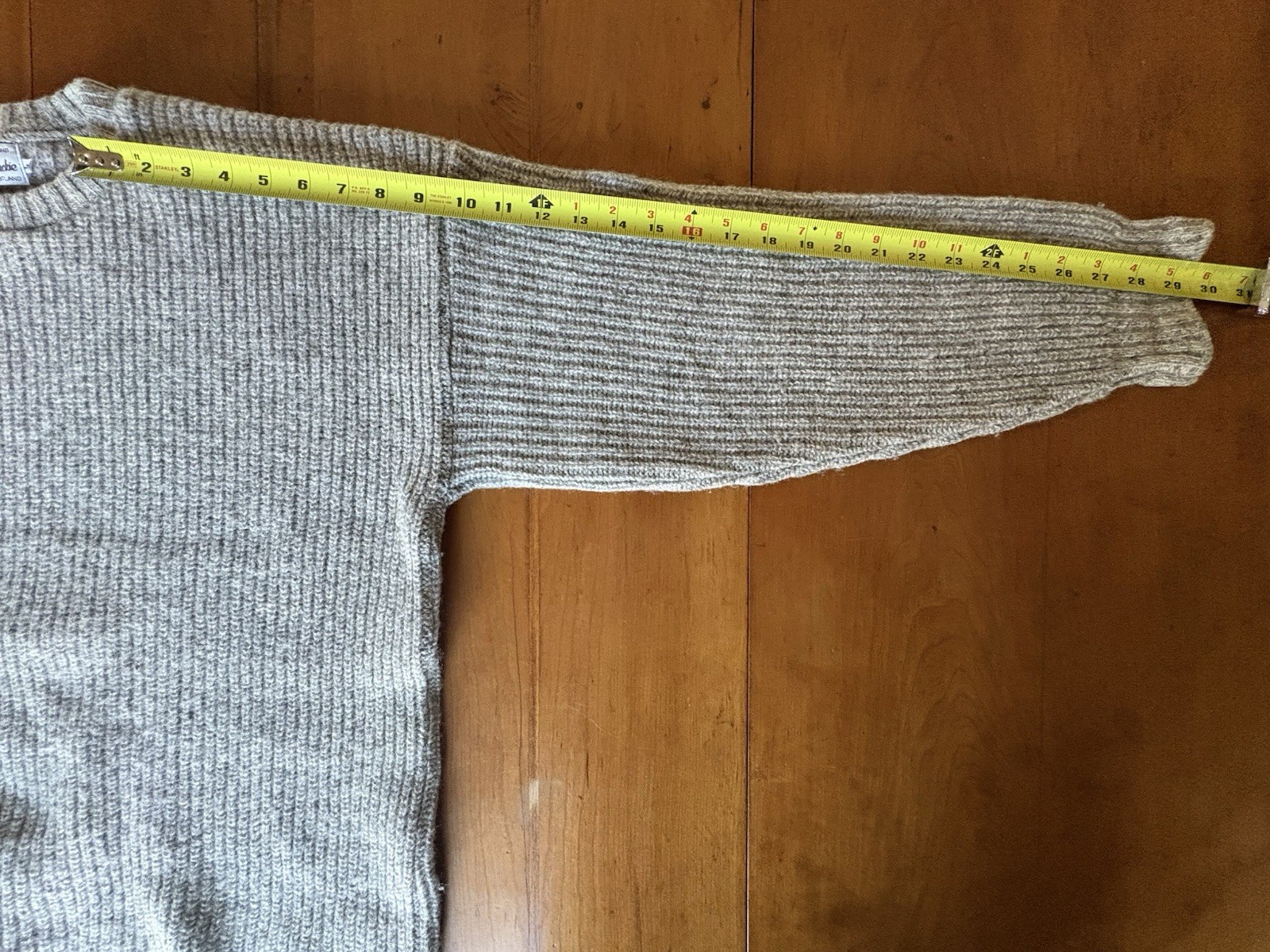  Vintage Robert Mackie Men’s Marled Wool Sweater Size Large Made In Scotland  