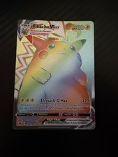 PIKACHU VMAX RAINBOW - POKEMON 188/185 EB4 VOLTAGE ECLATANT FR