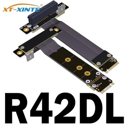 32G/bps PCIe 3.0x4 Extension Cable PCI Express x4 x8 To M.2 Card Gen3.0 Extender
