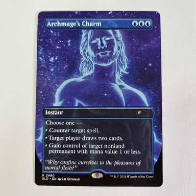 Archmage's Charm Secret Lair X Dungeons & Dragons: Gale's Ambition MTG DND SLD