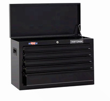Craftsman 26 In 5-drawer Steel Tool Box Chest Garage Storage Black