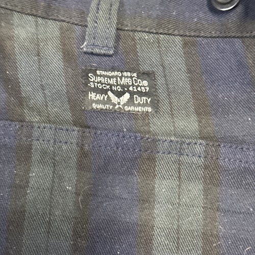 Supreme Tartan Flight Pants Men's Size 34 Pre-Owned FW14 - Picture 3 of 7