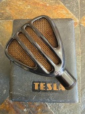 ANTICO MICROFONO DA TAVOLO IN CRISTALLO CECOSLOVACCO TESLA 516002 COBRA 