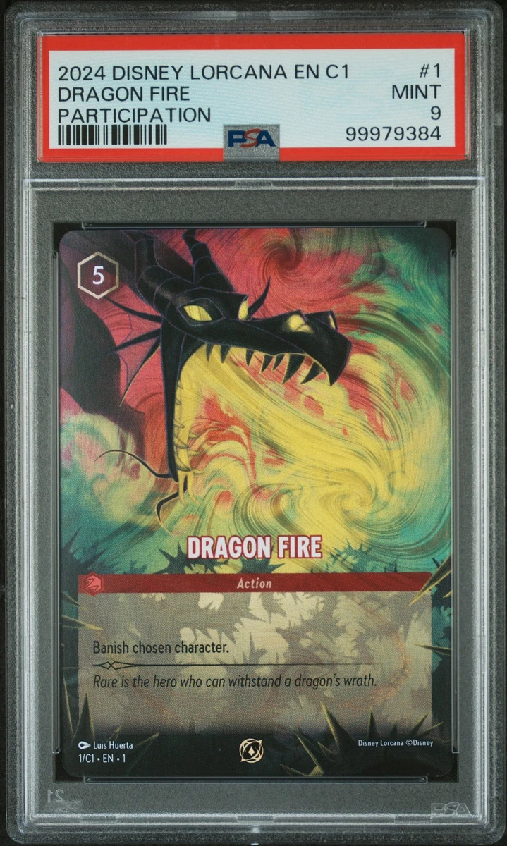 Dragon Fire 1 Disney Lorcana Promo Cards for sale | eBay
