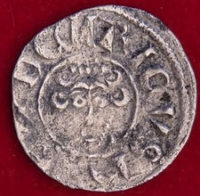 King John Silver Penny London Mint Ilger Short Cross Penny S.1352