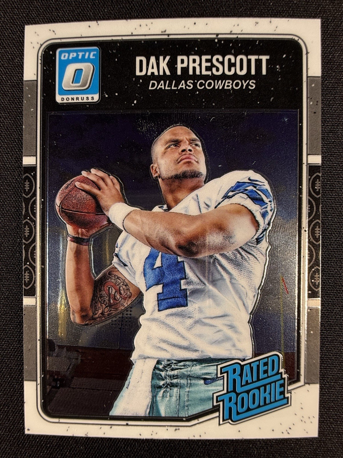 2016 Panini Donruss Optic Dak Prescott Rated Rookie RC #162 - Dallas Cowboys 