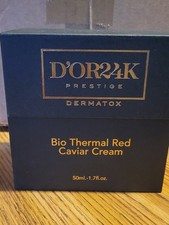 New D'OR24K Prestige Dermatox Bio Thermal Red Caviar Cream 50 ml 1.7 fl oz
