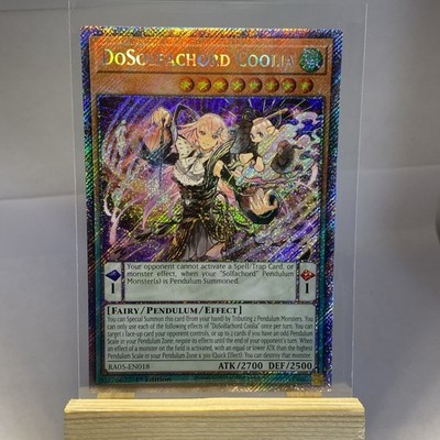 DoSolfachord Coolia 1st Edition Platinum Secret Rare RA05-EN018 Yu-Gi-Oh!