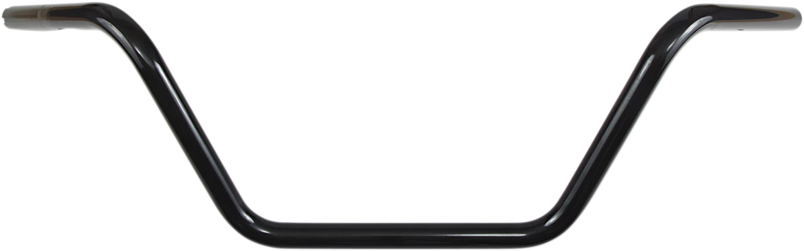 Drag Specialties 1in. Handlebar Black Buckorn Medium Bend