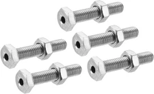 MECCANIXITY M6x30mm Hollow Screw Bolts External Hexagon Fasteners 