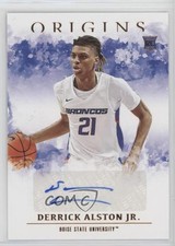 2021-22 Chronicles Draft Picks Origins Rookie Bronze Derrick Alston Jr Auto nd3